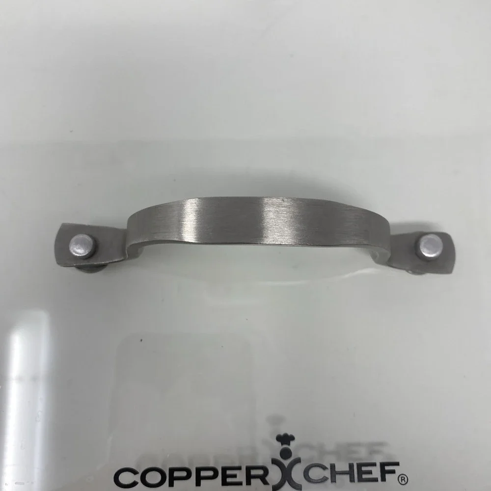 Replacement Round Glass Lid for the Copper Chef Black Diamond 12-inch Cookware
